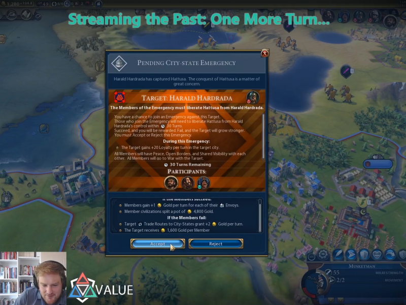 Streaming the Past: One More Turn 9